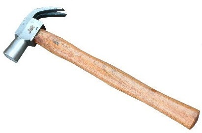 Wooden Handle 3-4 lbs Claw Hammer, for Industrial