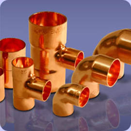 Degreased Medical Gas Copper Fittings