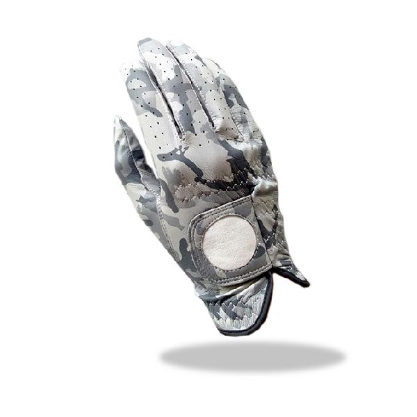 Golf Gloves Grey Army Camuflage