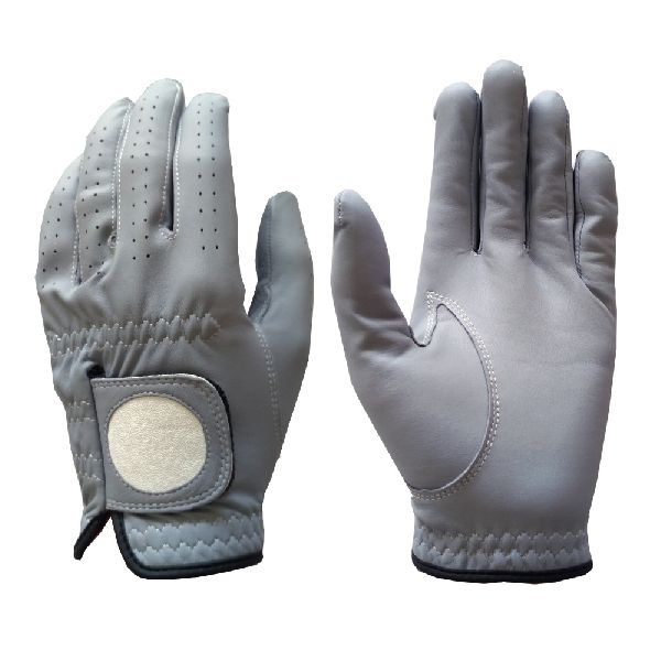Leather Sheep for Golf Gloves Color Grey