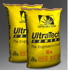 Grade 43  53 Grade Ultra Tech Cement Packaging SizeKg 50kg