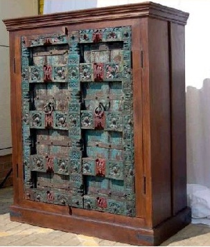 Wooden Old Door TV Cabinet, Feature : Attractive Pattern, Eco Friendly, Fine Finished