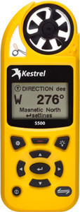 Kestrel 5500 Pocket Weather Meter, Feature : Customizable data storage - 12, 000 data points