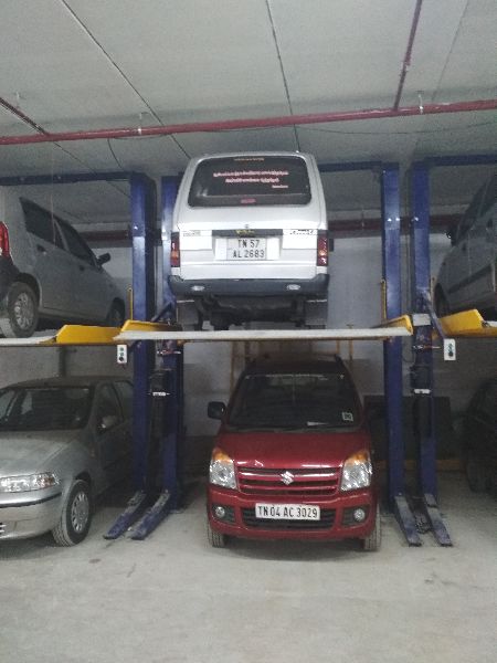 1 + 1 Post Car Parking System