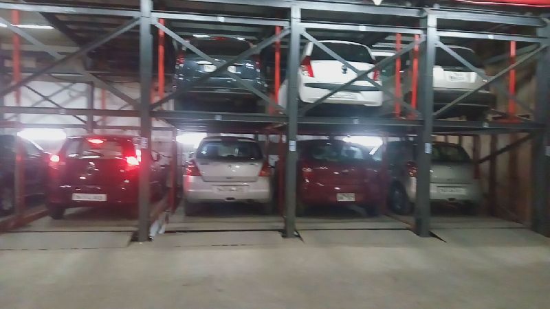 Puzzle Type Car Parking system