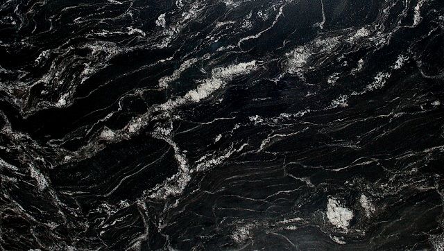 Polished Black Forest Granite, Size : 300 mm x 300 mm
