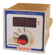 Multi channel temperature indicator