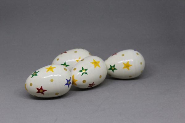 Easter Eggs Colourful Stars