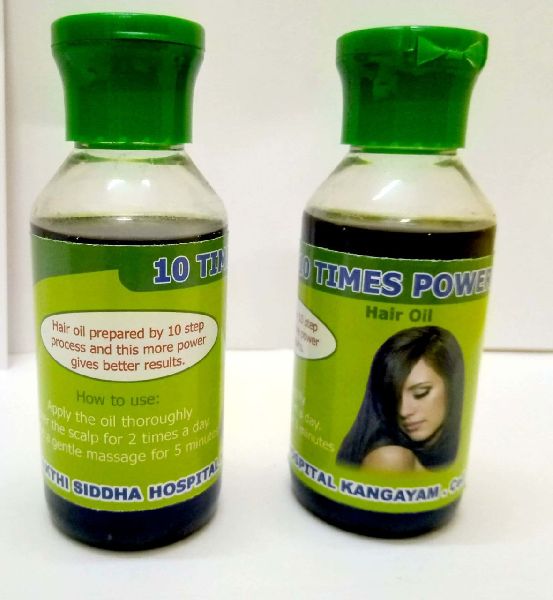 10 Times Power Hair Oil
