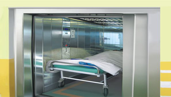 Hospital stretcher lifts