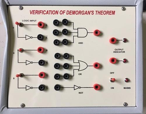 Demorgan's Theorem Experiment Board