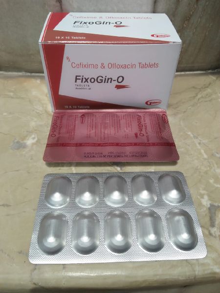 Cefixime & Ofloxacin Tablets, for Clinical, Hospital, Packaging Type : Strips