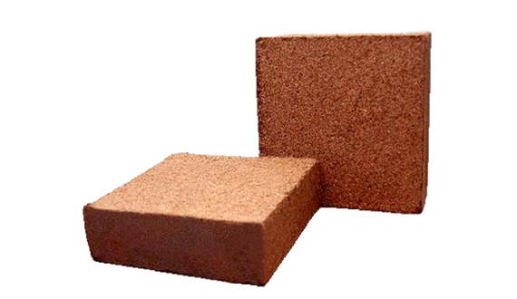 Coir pith block, Size : 30x30x13 cms