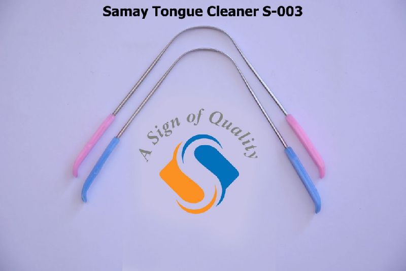 S-003 Stainless Steel Tongue Cleaner, Feature : Durable