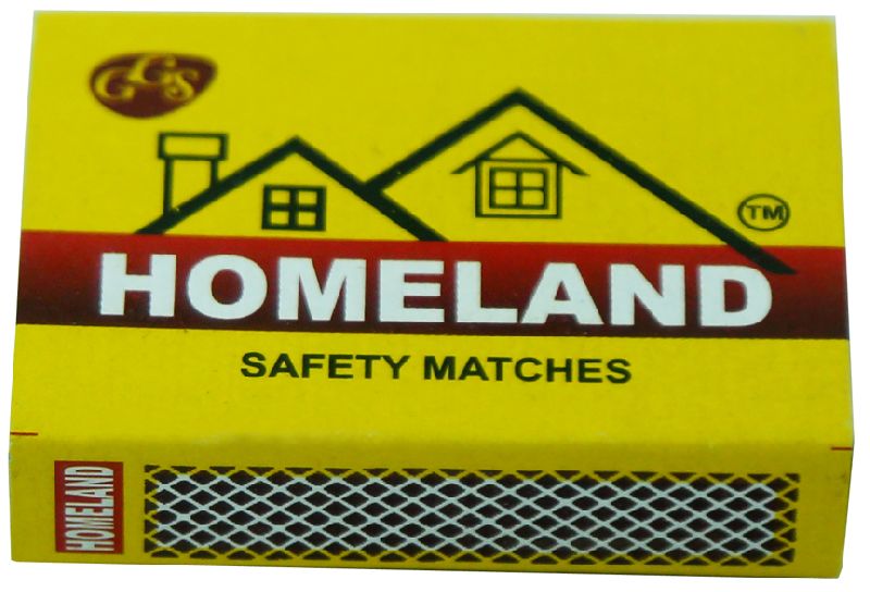 Wood Homeland Matchbox