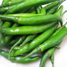 Organic Fresh Green Chilli