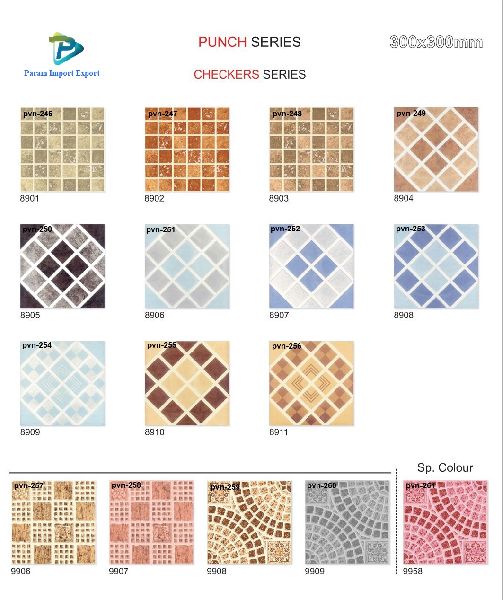 checkers tiles