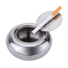 Stainless Steel Drum Shape Ashtray