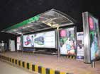 Polished Bus Stand Shelter