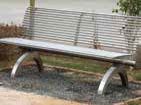 Rectangular Stainless Steel Benches