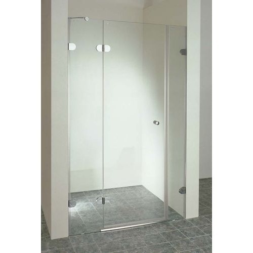 Hinged Shower Glass Door, for Bath, Pattern : Plain