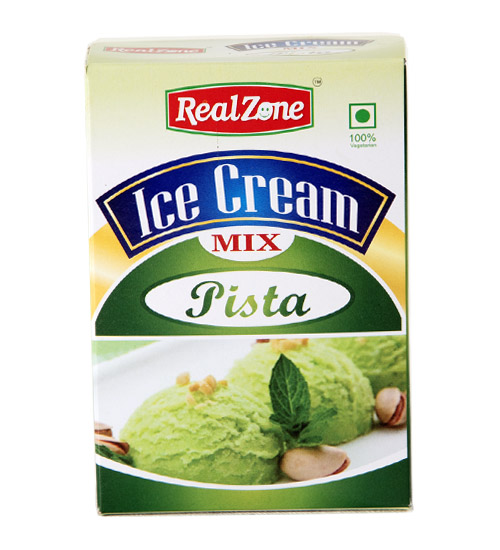 Realzone Pista Ice Cream Mix, Shelf Life : 6 Months