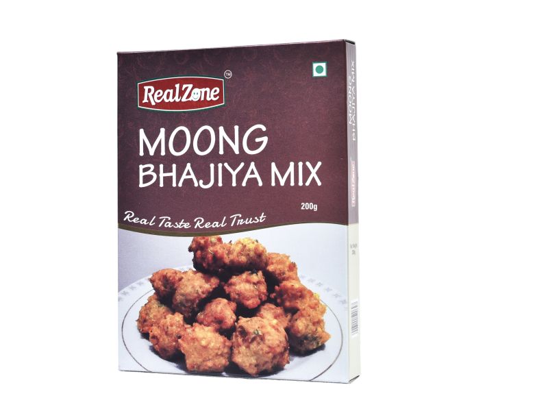 RealZone Instant Moong Bhajiya Mix, Feature : Mouth-watering Aroma, Easy Edibility Properties