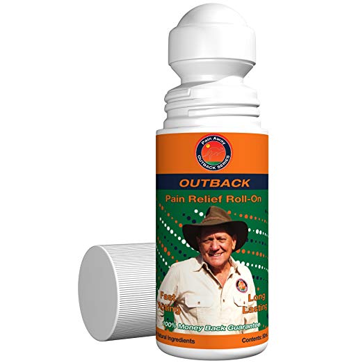Outback All-Natural Pain Relief – 50mL Roll-On (1.69 fl oz) – Topical Oil
