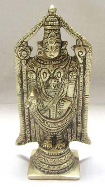 Brass Balaji Statue