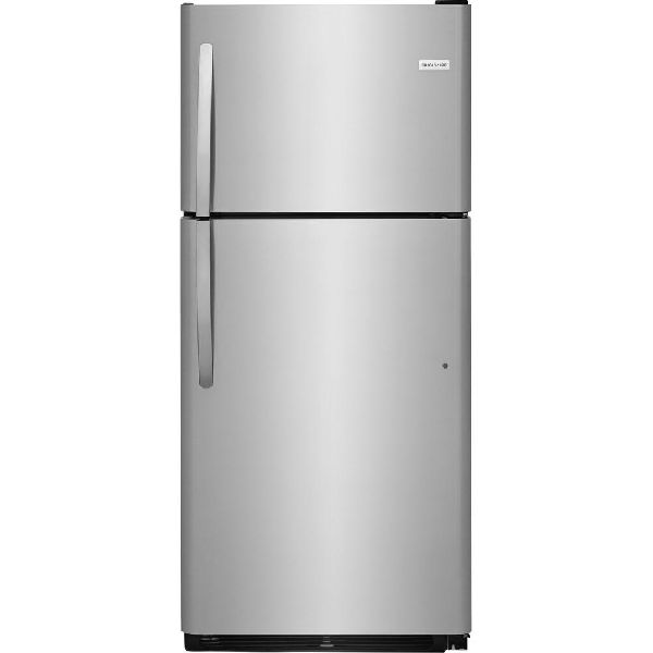 Gray Double Door Refrigerator