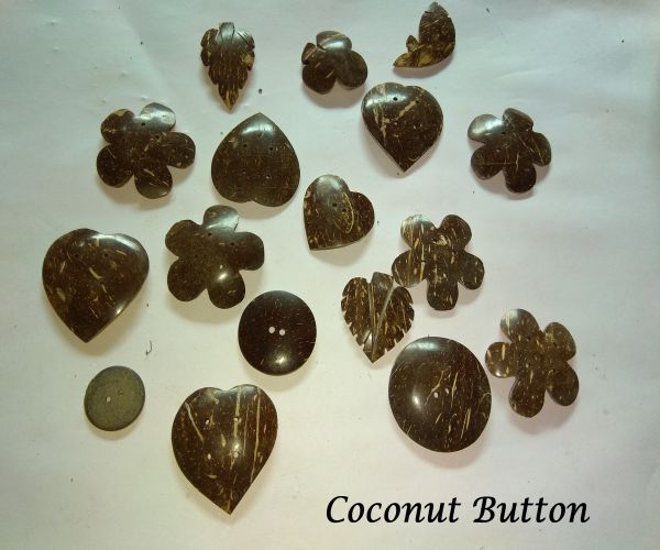 Round Coconut Buttons