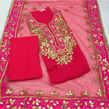 Plain Punjabi Suit Dress Material, Size : XL, XXL
