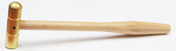 Hammer Brass With Wooden Handle