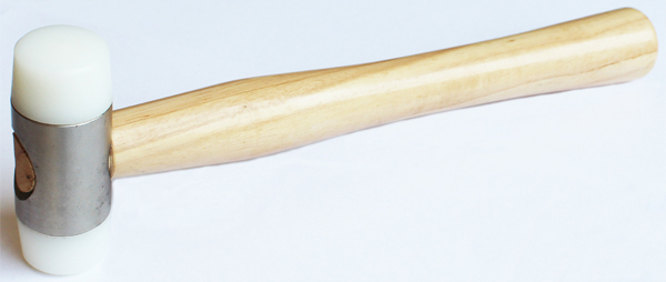 Nylon Hammer With Wooden Handle 32 MM