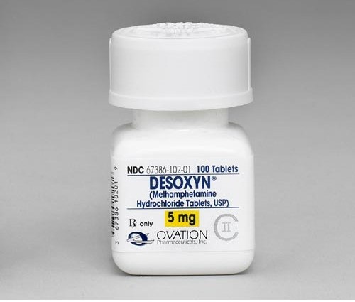 Desoxyn 5 mg tablets