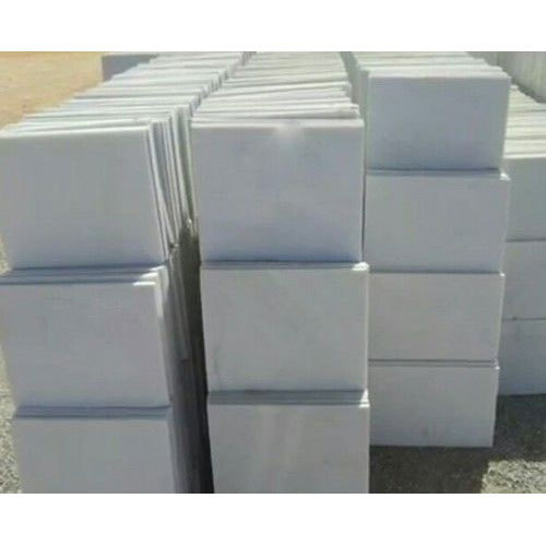 Polished Morwad White Marble Tiles, for Flooring Use, Wall Use, Feature : Attractive Design, Good Quality
