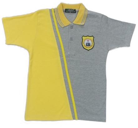 Plain School T Shirt, Sleeve Type : Half Sleeves