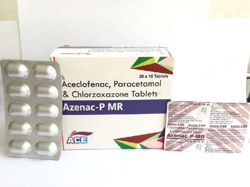 Aceclofenac PCM Chlorzoxazone Tablets