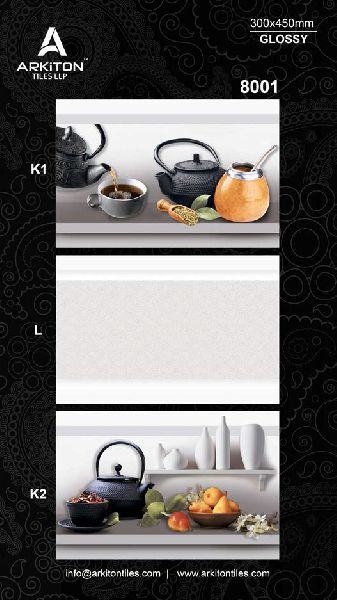 Kitchen Wall Tiles 300x 450 mm (12'x18')