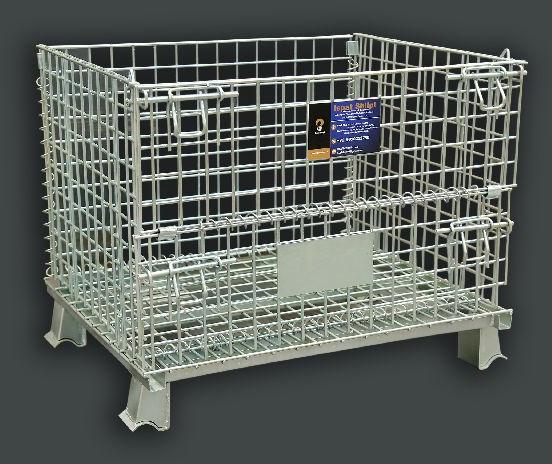 Wire mesh trolley