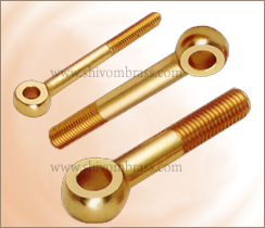 Brass eye bolts