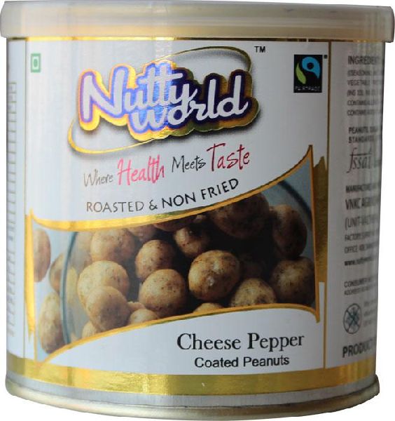 NUTTY WORLD Cheese Pepper Coated Peanuts