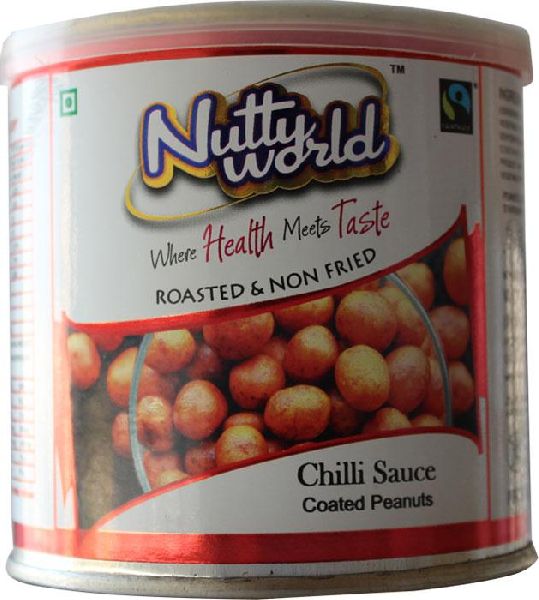 NUTTY WORLD Chilly Sauce Coated Peanuts