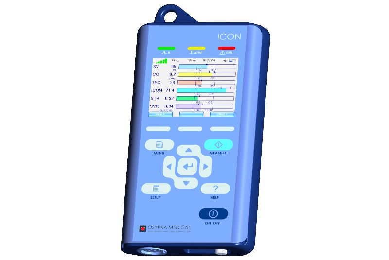 ICON monitor of cardiac output