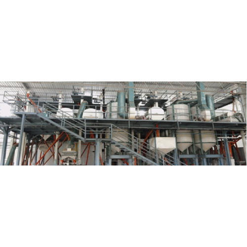 Semi Automatic Flour Mill Plant