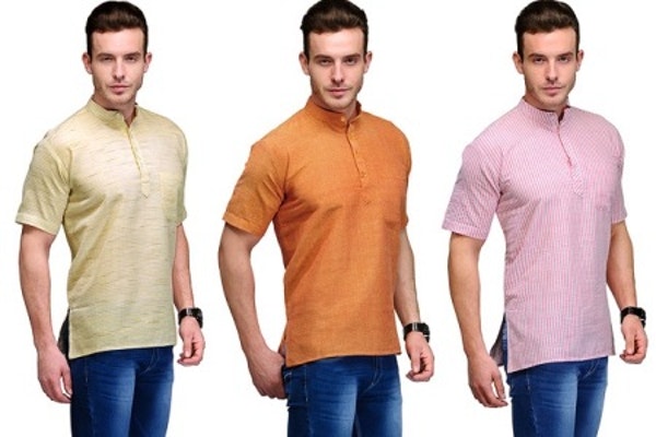 Multicoloured Straight Kurta