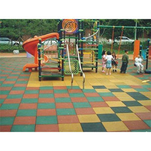 Kids Playground Rubber Flooring Tile