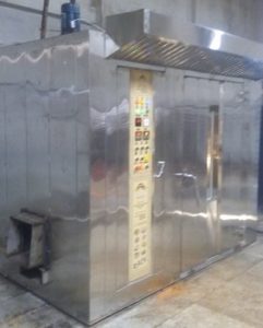 Wooden Fired Rotary Rack Oven