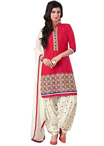 Embroidered Chiffon ladies suits, Size : XL