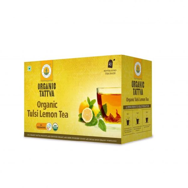 Organic Tulsi Lemon Tea